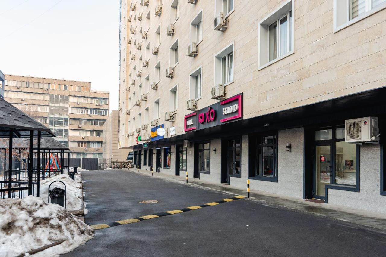 Сердце Города 1Комн Жк Молодёжный Almaty Exterior photo